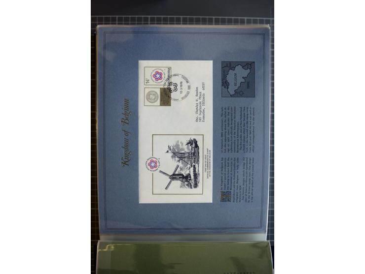 1851/1997, used and mint collection, from the 1930s on with many blocks of four with plate numbers,  some sheets and FDCs, al