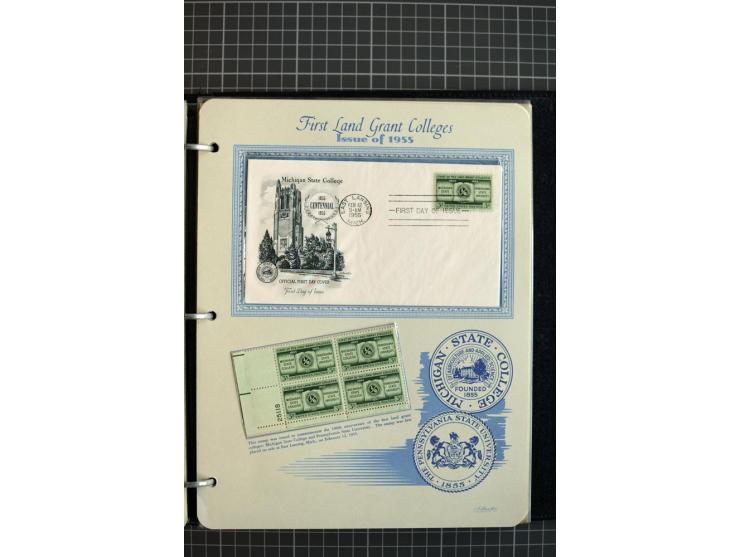 1851/1997, used and mint collection, from the 1930s on with many blocks of four with plate numbers,  some sheets and FDCs, al