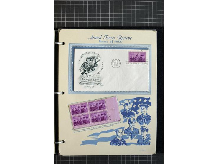 1851/1997, used and mint collection, from the 1930s on with many blocks of four with plate numbers,  some sheets and FDCs, al