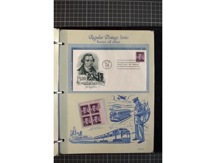 1851/1997, used and mint collection, from the 1930s on with many blocks of four with plate numbers,  some sheets and FDCs, al