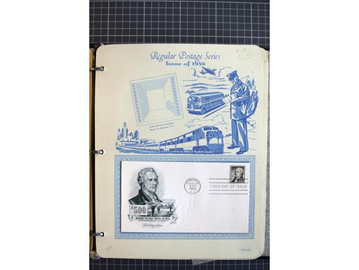 1851/1997, used and mint collection, from the 1930s on with many blocks of four with plate numbers,  some sheets and FDCs, al