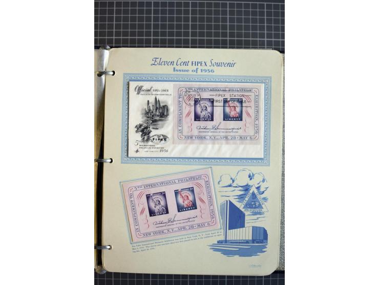 1851/1997, used and mint collection, from the 1930s on with many blocks of four with plate numbers,  some sheets and FDCs, al