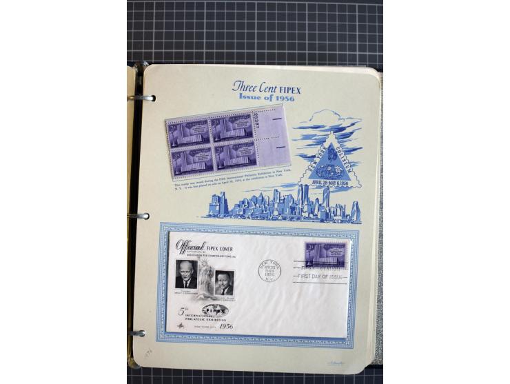 1851/1997, used and mint collection, from the 1930s on with many blocks of four with plate numbers,  some sheets and FDCs, al
