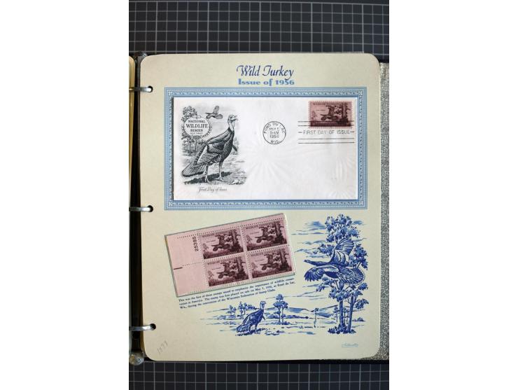 1851/1997, used and mint collection, from the 1930s on with many blocks of four with plate numbers,  some sheets and FDCs, al