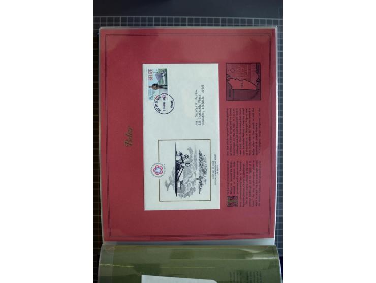 1851/1997, used and mint collection, from the 1930s on with many blocks of four with plate numbers,  some sheets and FDCs, al