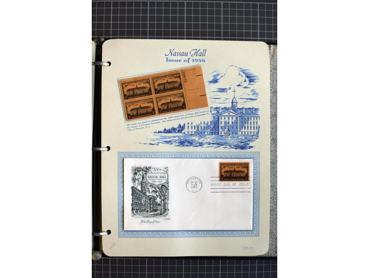1851/1997, used and mint collection, from the 1930s on with many blocks of four with plate numbers,  some sheets and FDCs, al