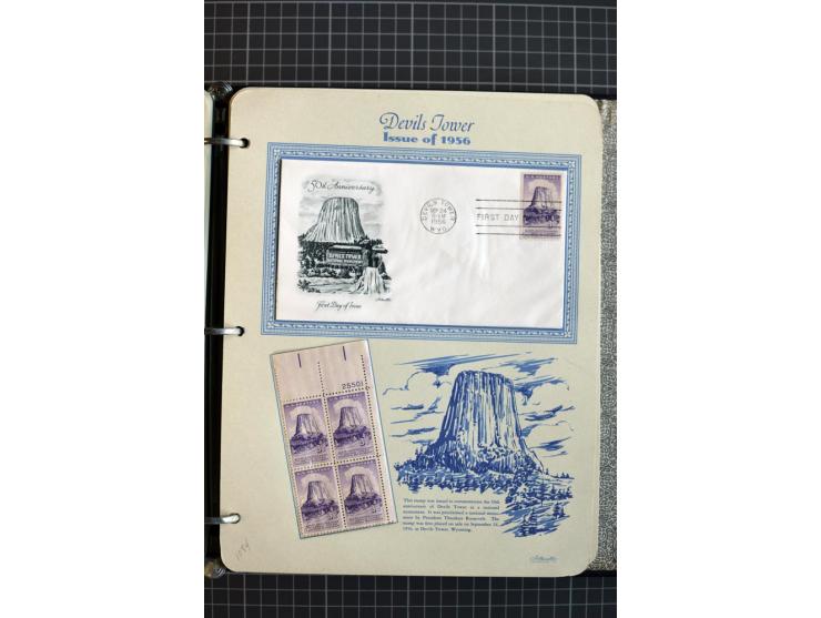 1851/1997, used and mint collection, from the 1930s on with many blocks of four with plate numbers,  some sheets and FDCs, al