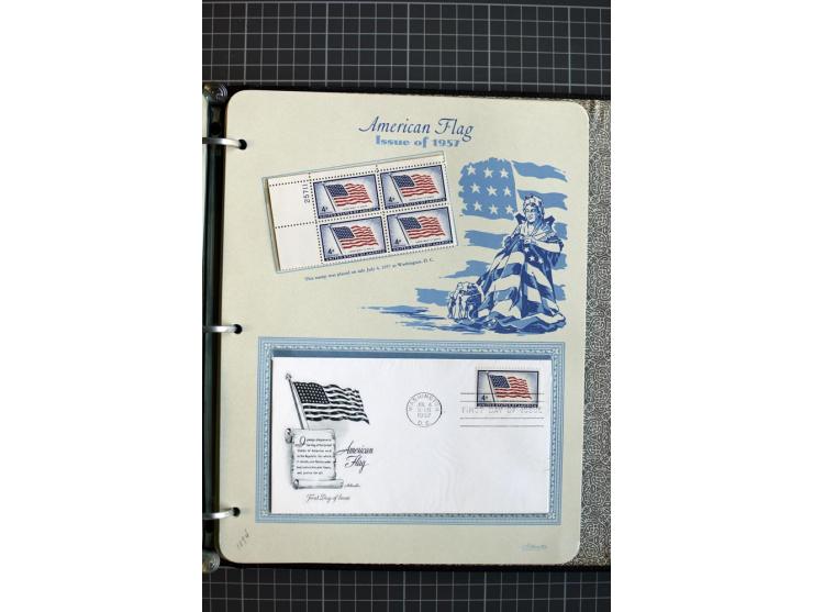 1851/1997, used and mint collection, from the 1930s on with many blocks of four with plate numbers,  some sheets and FDCs, al