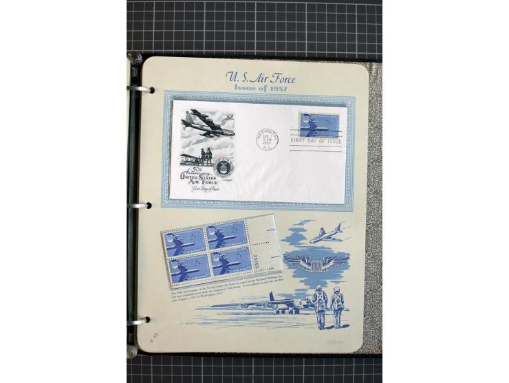 1851/1997, used and mint collection, from the 1930s on with many blocks of four with plate numbers,  some sheets and FDCs, al