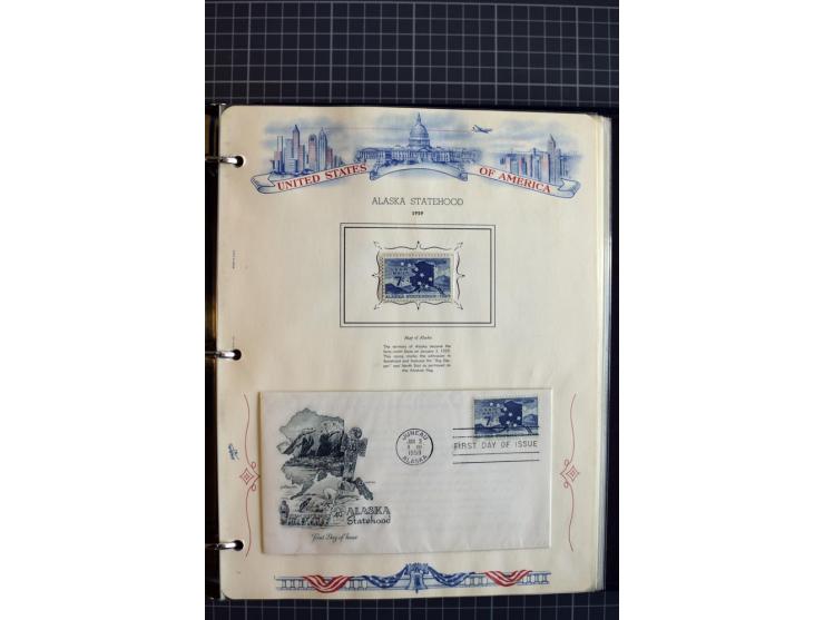 1851/1997, used and mint collection, from the 1930s on with many blocks of four with plate numbers,  some sheets and FDCs, al