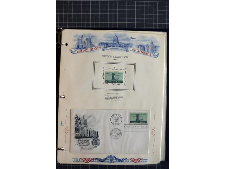 1851/1997, used and mint collection, from the 1930s on with many blocks of four with plate numbers,  some sheets and FDCs, al