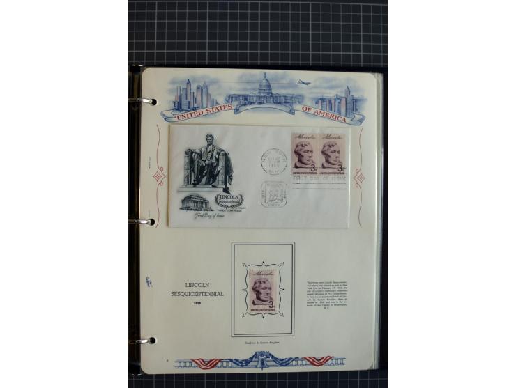 1851/1997, used and mint collection, from the 1930s on with many blocks of four with plate numbers,  some sheets and FDCs, al
