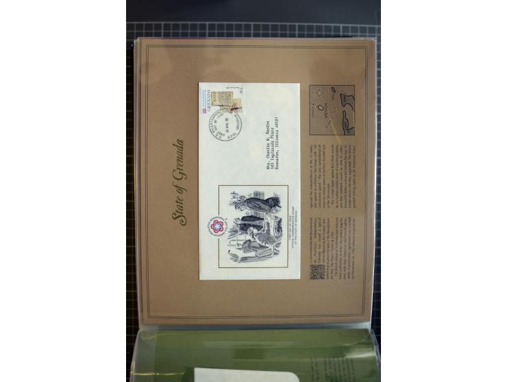 1851/1997, used and mint collection, from the 1930s on with many blocks of four with plate numbers,  some sheets and FDCs, al