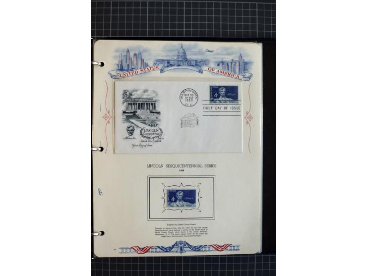 1851/1997, used and mint collection, from the 1930s on with many blocks of four with plate numbers,  some sheets and FDCs, al