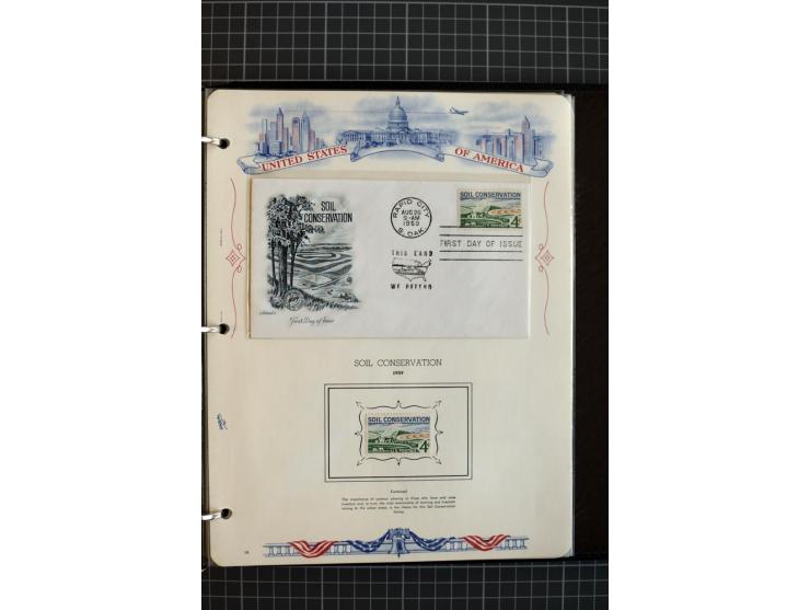 1851/1997, used and mint collection, from the 1930s on with many blocks of four with plate numbers,  some sheets and FDCs, al