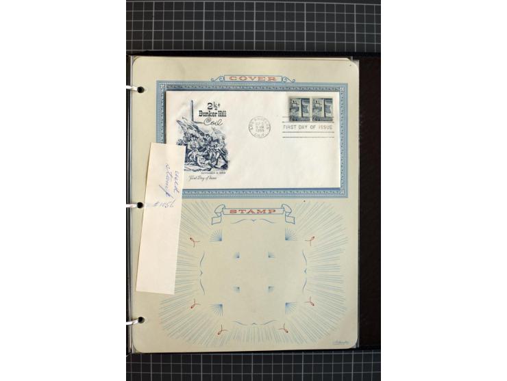 1851/1997, used and mint collection, from the 1930s on with many blocks of four with plate numbers,  some sheets and FDCs, al