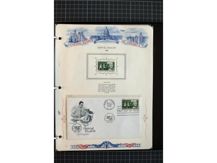 1851/1997, used and mint collection, from the 1930s on with many blocks of four with plate numbers,  some sheets and FDCs, al