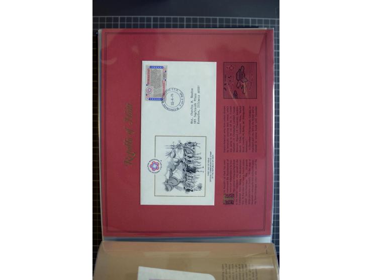 1851/1997, used and mint collection, from the 1930s on with many blocks of four with plate numbers,  some sheets and FDCs, al