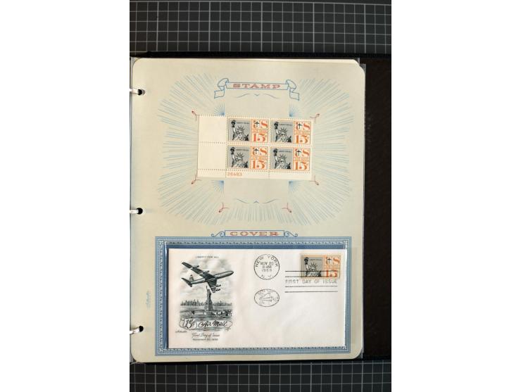 1851/1997, used and mint collection, from the 1930s on with many blocks of four with plate numbers,  some sheets and FDCs, al