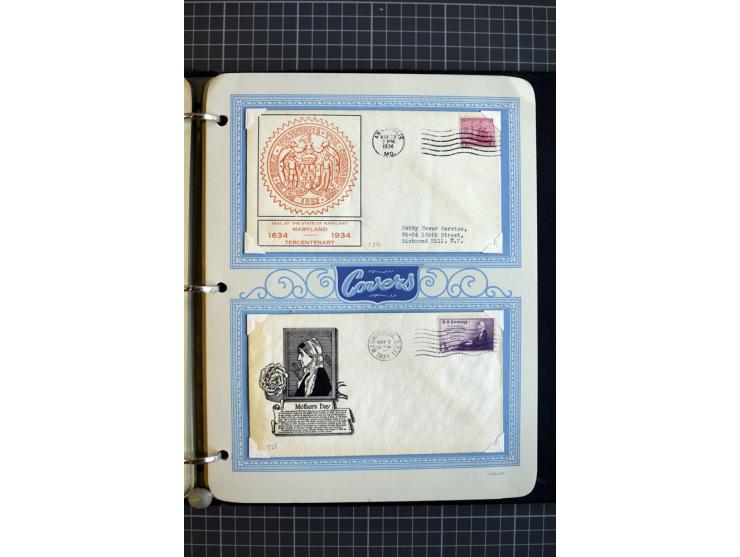 1851/1997, used and mint collection, from the 1930s on with many blocks of four with plate numbers,  some sheets and FDCs, al