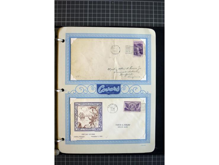 1851/1997, used and mint collection, from the 1930s on with many blocks of four with plate numbers,  some sheets and FDCs, al