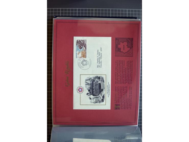 1851/1997, used and mint collection, from the 1930s on with many blocks of four with plate numbers,  some sheets and FDCs, al