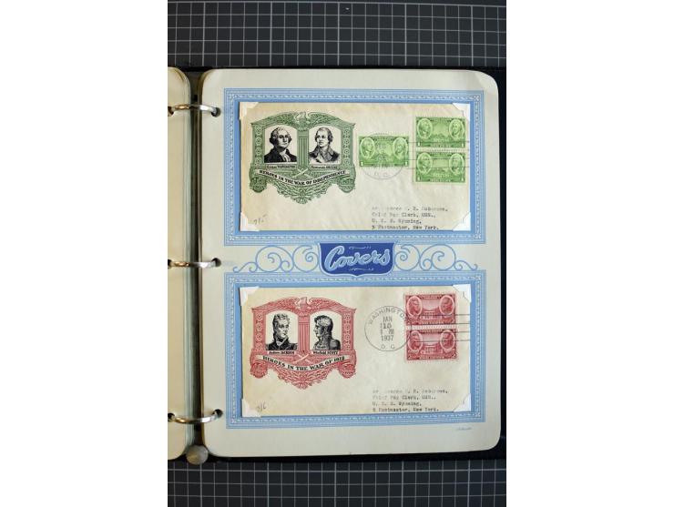 1851/1997, used and mint collection, from the 1930s on with many blocks of four with plate numbers,  some sheets and FDCs, al