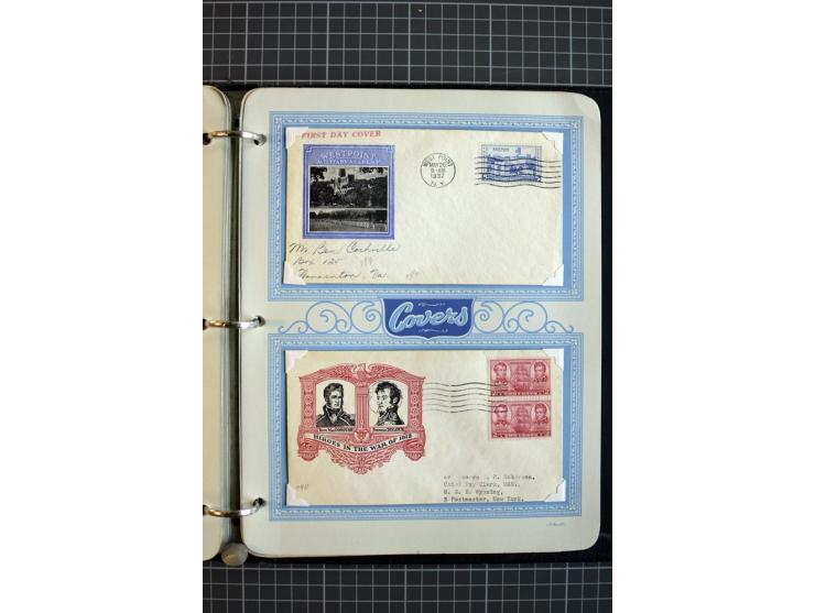 1851/1997, used and mint collection, from the 1930s on with many blocks of four with plate numbers,  some sheets and FDCs, al