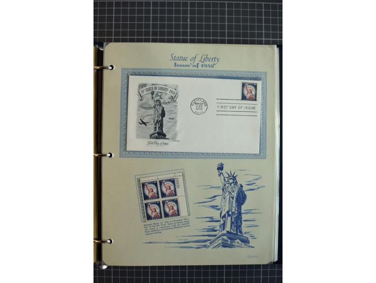 1851/1997, used and mint collection, from the 1930s on with many blocks of four with plate numbers,  some sheets and FDCs, al