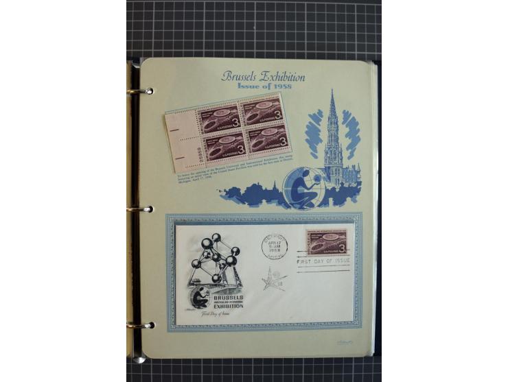 1851/1997, used and mint collection, from the 1930s on with many blocks of four with plate numbers,  some sheets and FDCs, al