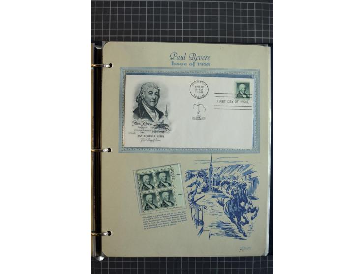 1851/1997, used and mint collection, from the 1930s on with many blocks of four with plate numbers,  some sheets and FDCs, al