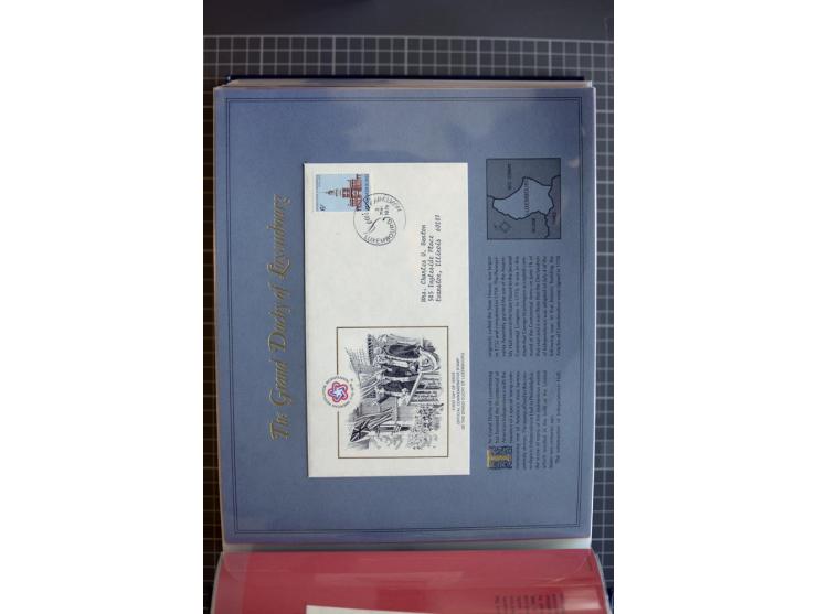 1851/1997, used and mint collection, from the 1930s on with many blocks of four with plate numbers,  some sheets and FDCs, al