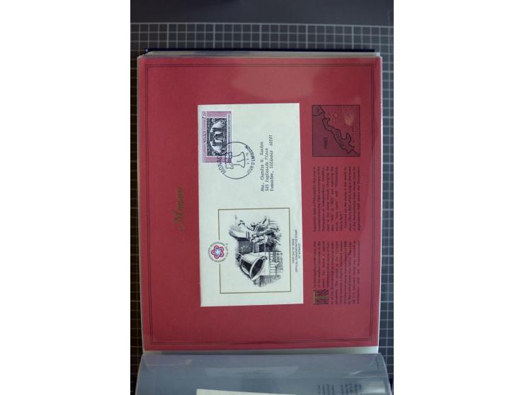 1851/1997, used and mint collection, from the 1930s on with many blocks of four with plate numbers,  some sheets and FDCs, al