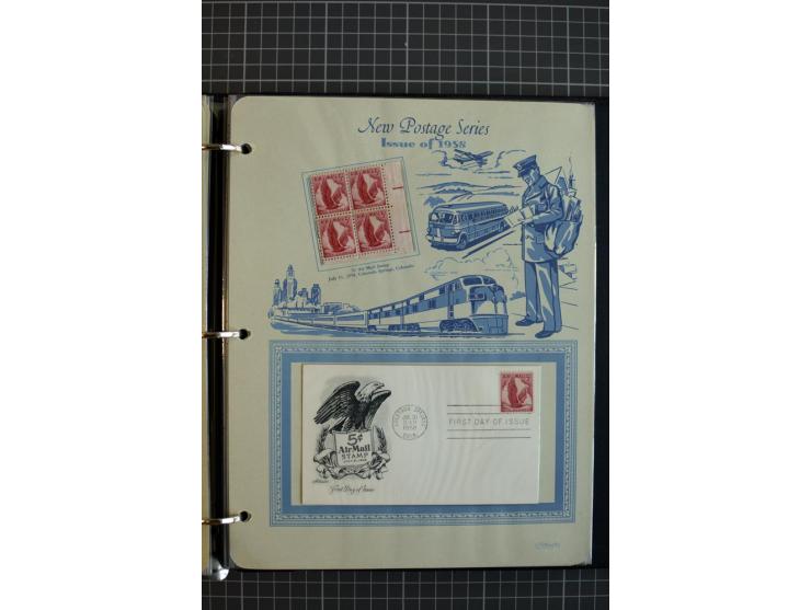 1851/1997, used and mint collection, from the 1930s on with many blocks of four with plate numbers,  some sheets and FDCs, al