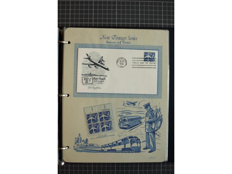 1851/1997, used and mint collection, from the 1930s on with many blocks of four with plate numbers,  some sheets and FDCs, al