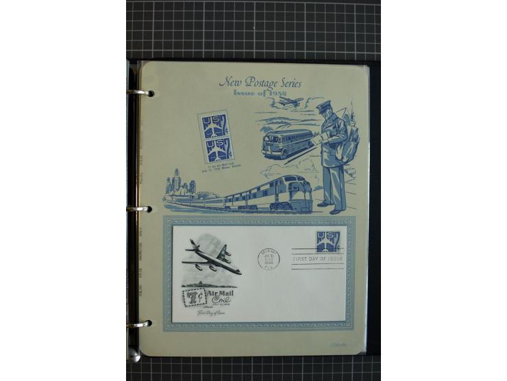 1851/1997, used and mint collection, from the 1930s on with many blocks of four with plate numbers,  some sheets and FDCs, al