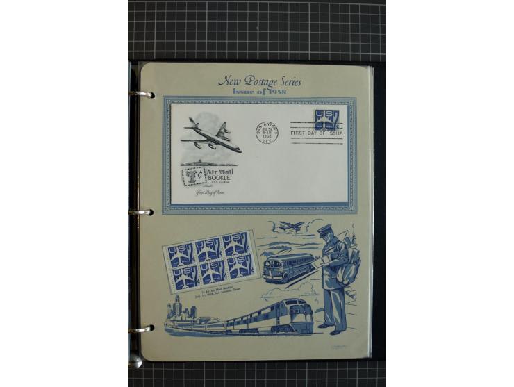 1851/1997, used and mint collection, from the 1930s on with many blocks of four with plate numbers,  some sheets and FDCs, al