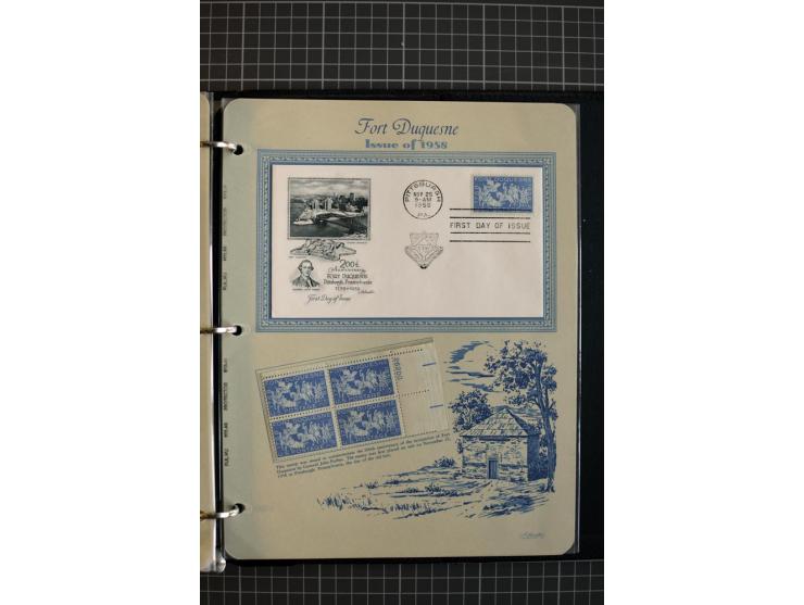 1851/1997, used and mint collection, from the 1930s on with many blocks of four with plate numbers,  some sheets and FDCs, al