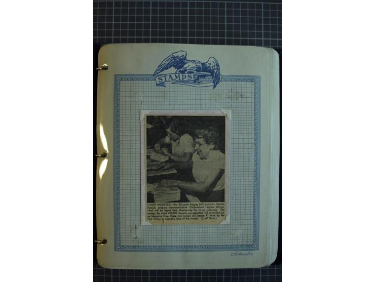 1851/1997, used and mint collection, from the 1930s on with many blocks of four with plate numbers,  some sheets and FDCs, al