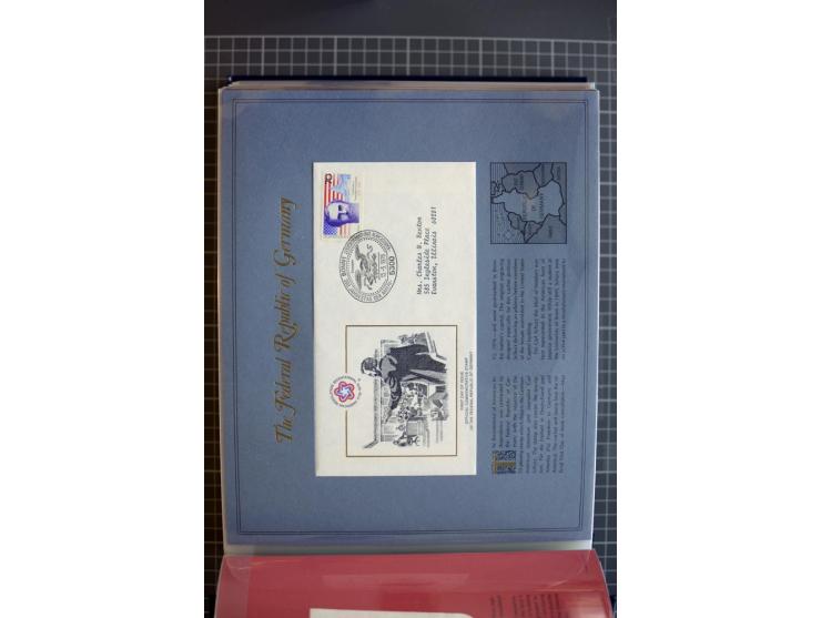 1851/1997, used and mint collection, from the 1930s on with many blocks of four with plate numbers,  some sheets and FDCs, al