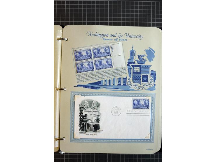 1851/1997, used and mint collection, from the 1930s on with many blocks of four with plate numbers,  some sheets and FDCs, al
