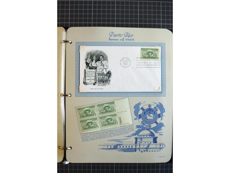 1851/1997, used and mint collection, from the 1930s on with many blocks of four with plate numbers,  some sheets and FDCs, al
