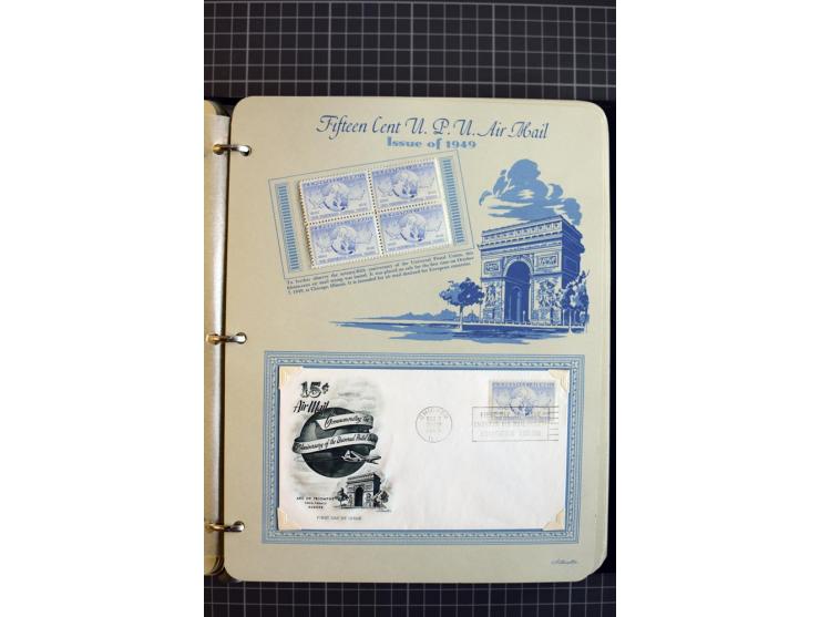 1851/1997, used and mint collection, from the 1930s on with many blocks of four with plate numbers,  some sheets and FDCs, al