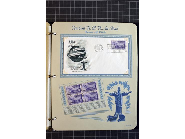 1851/1997, used and mint collection, from the 1930s on with many blocks of four with plate numbers,  some sheets and FDCs, al
