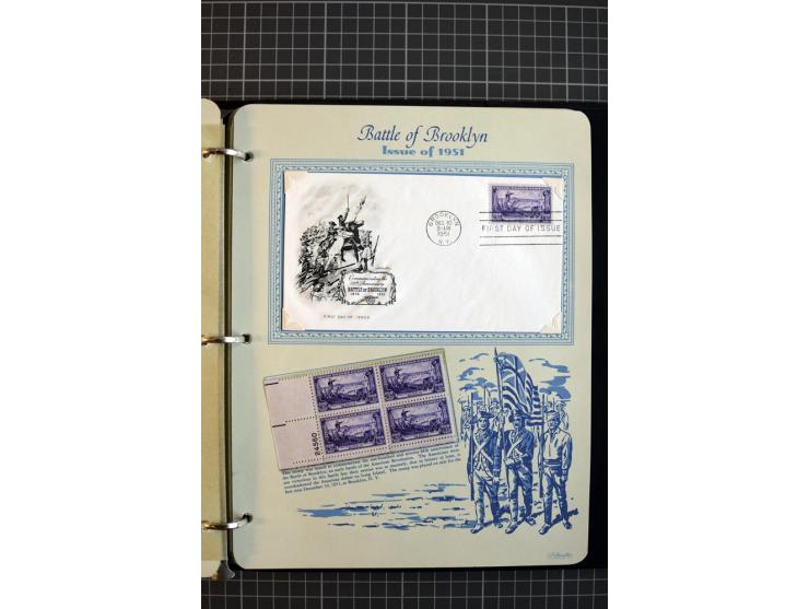 1851/1997, used and mint collection, from the 1930s on with many blocks of four with plate numbers,  some sheets and FDCs, al