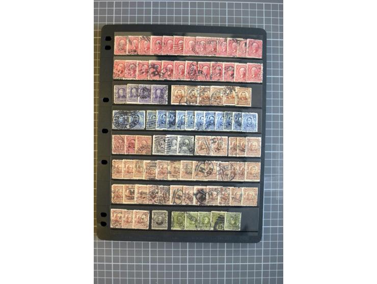 1851/1997, used and mint collection, from the 1930s on with many blocks of four with plate numbers,  some sheets and FDCs, al