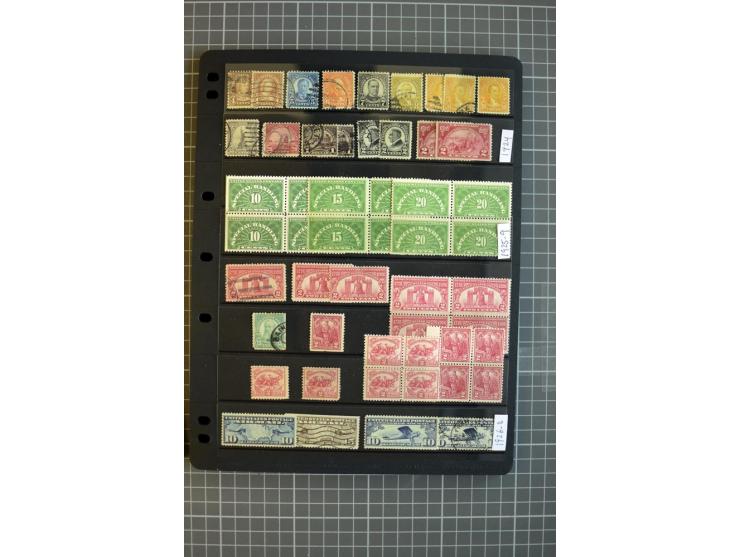1851/1997, used and mint collection, from the 1930s on with many blocks of four with plate numbers,  some sheets and FDCs, al