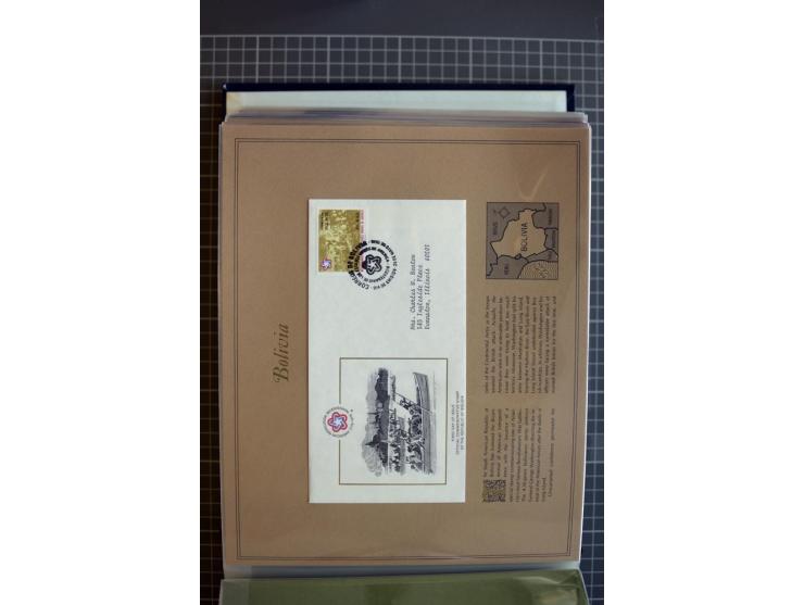 1851/1997, used and mint collection, from the 1930s on with many blocks of four with plate numbers,  some sheets and FDCs, al