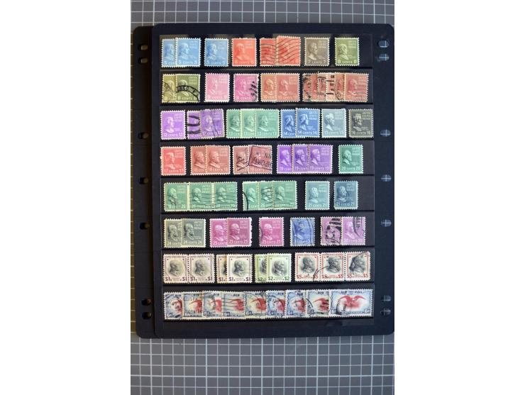 1851/1997, used and mint collection, from the 1930s on with many blocks of four with plate numbers,  some sheets and FDCs, al