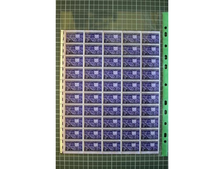 1851/1997, used and mint collection, from the 1930s on with many blocks of four with plate numbers,  some sheets and FDCs, al